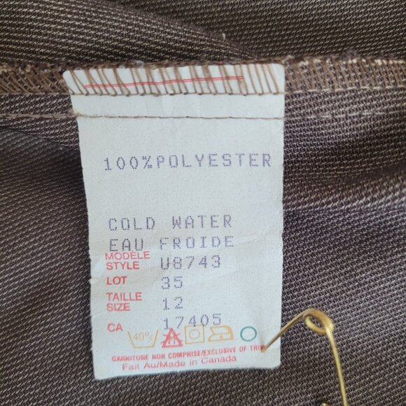 Vintage Conrad Made in Canada Women's Vest-Size 12 - Picture 8 of 8